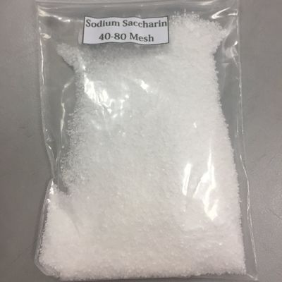 Grau Alimentar Sódio Sacarina em pó branco ou cristal para conservação de alimentos