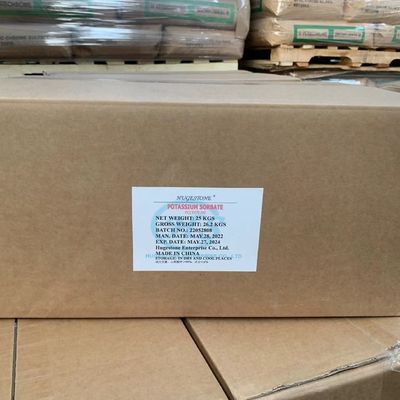 Sorbato de potássio de qualidade alimentar para conservação de alimentos Einecs n.o 212-755-5