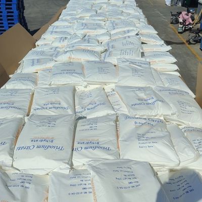 Citrato de sódio de qualidade alimentar Fórmula molecular C6H5Na3O7Na3C6H5O7