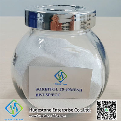Adoçante de qualidade alimentar Sorbitol C6H14O6 CAS 50-70-4 com e Densidade 1,489 g/cm3