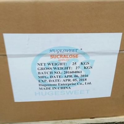 Grau alimentar Sucralose MFCD03648615 CAS 56038-13-2 Adoçante eficaz para o mercado