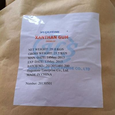 Goma de xantano Espessantes de qualidade alimentar com fórmula molecular C35h49o29 FCCIV/FAO/Q-AFFOO3-2005