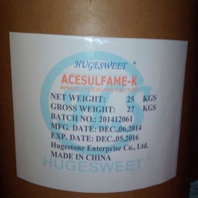 Acesulfame-K para ingredientes alimentares naturais Mfcd00043833 C4H4KNO4S