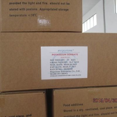 Sorbato de potássio de qualidade alimentar para conservação de alimentos Einecs n.o 212-755-5