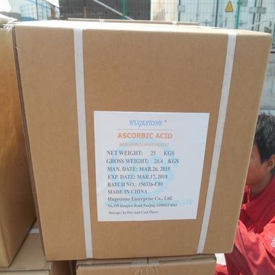 Ácido ascórbico Vitamina C em pó com acidez Pka 11,6 Segundo BP/USP/EP/JP/FCC